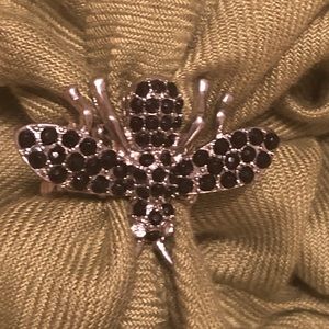 Vintage Black Hornet Ring